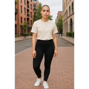 90 DEGREE BY REFLEX Lana Cross Over Ankle Tight LARGE